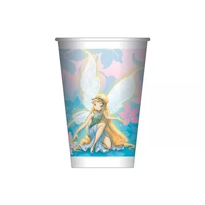 Buy 8 X Disney Fairies Childrens Childs Kids Girls Birthday Party Plastic Cups 180ML • 3.39£