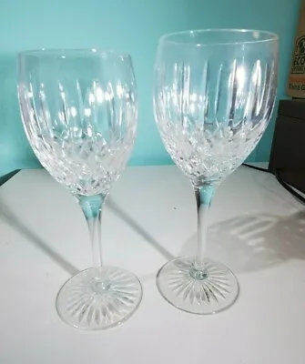 Buy Pair Of Royal Doulton Crystal WESTMINSTER Glasses, 1 Wine And 1 Water Glass • 42.58£