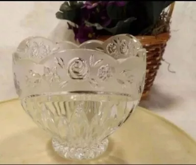 Buy Oneida Southern Garden Small Petal Bowl Potpourri 4  Vintage Glass Trinket Dish • 9.65£