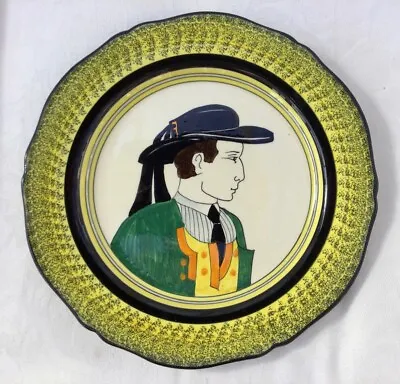 Buy Henriot Quimper Plate Of Young Breton Man In Traditional Dress. Hand Painted. • 25£