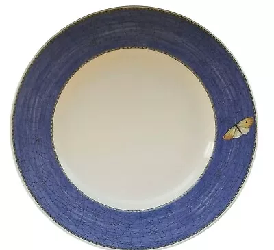 Buy Set Of 4 Wedgewood “Sarah’s Garden” Dinner Plates Blue Colorway Butterfly • 71.15£