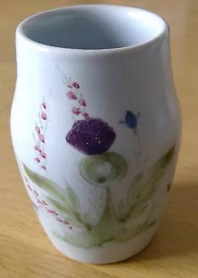 Buy Buchan Portobello Scottish Thistle Pottery Vase 9.5cms High 77/4 6 • 17.99£