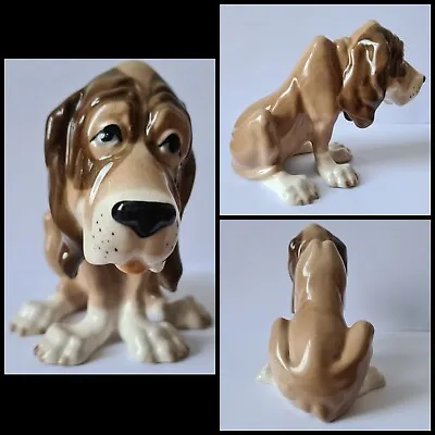 Buy Szeiler Pottery Bloodhound Dog Vtg Figurine Collectable  • 19.99£