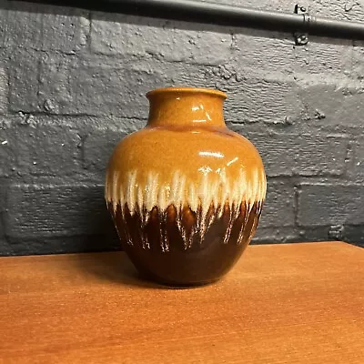 Buy Vintage MCM 1970s West German Bay Keramik 70-20 Vase Drip Glaze SF1 • 29.99£