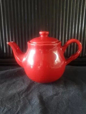 Buy Marks And Spencer (M&S) Small Red  Teapot ~ 400ml Capacity   (6N) • 11.99£