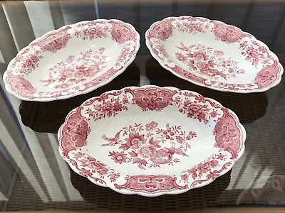Buy Ridgway Staffordshire England ‘Windsor’ 3x Small Oval Serving Bowl Dishes (R:20) • 39£