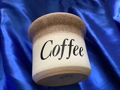 Buy Stoneware Coffee Jar. Brailsford Pottery. John Hermansen.  No Lid • 5£