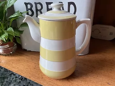 Buy TG Green Cornishware Vintage Sunlit Yellow Coffee Pot • 50£
