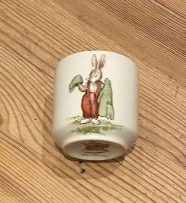 Buy Vintage Royal Doulton Bunnykins Eggcup Egg Cup English Fine Bone China Rabbit • 7.50£