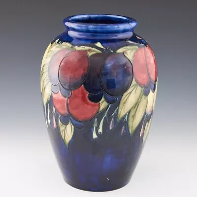 Buy Large William Moorcroft Wisteria Plum Vase C1935 • 2,135£