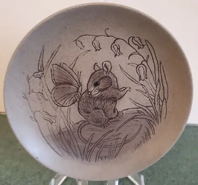 Buy Poole Pottery Stoneware 5   Plate Mouse & Butterfly 🦋 Boxed  • 9.99£