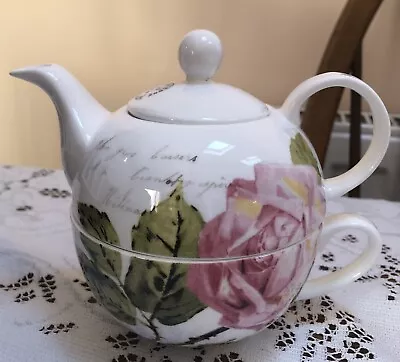 Buy Laura Ashley Tea For One Pink Roses • 10£