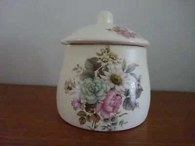 Buy Vintage Sugar Bowl With Lid Purbeck Gift Poole Dorset Made In England Swanage • 5£