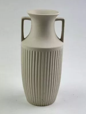 Buy Hornsea Greek Urn Vase, Matt Cream Glaze, 17cms, Circa 1960s. • 25£