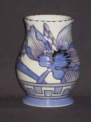 Buy H.j. Wood Ltd  ~ Wind Tossed P Eony ~ Tubelined Posy Vase ~ Charlotte Rhead • 45£