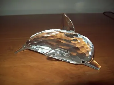 Buy STUNNING GALWAY CRYSTAL 5.5  DOLPHIN FROM GALWAY LIVING COLLECTION Signed! • 21.99£