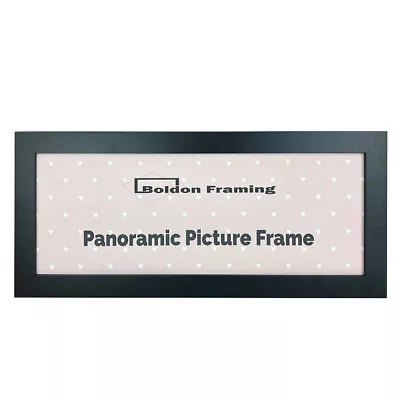 Buy Panoramic Sizes Picture Frames Photo Frames Modern Poster Frame Black White • 10.75£