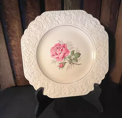 Buy Lord Nelson Ware Elijah Cotton Ltd. Large Cake Plate - Country Rose Pattern • 16.76£