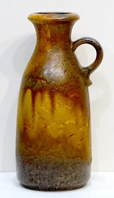 Buy Vintage WEST GERMAN POTTERY Retro Vase MID-CENTURY MODERN Fat Lava By SCHEURICH • 96£