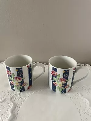 Buy 2 Queens By Churchill Julie Dodsworth Flower Girl Floral Pattern Mugs Fine China • 12£