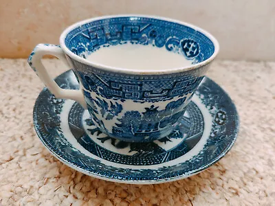 Buy Vintage Old Willow Cup Victoria Porcelain Fenton Ehgland • 3.75£