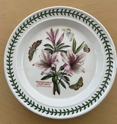 Buy PORTMEIRION 10 1/2” (27cm) Plate - Botanic Rhododendron Liliiflorum, Lily Azalea • 2.30£