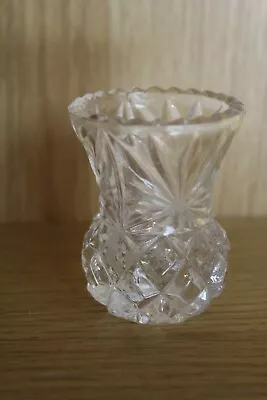 Buy Cut Glass Candle Holder (B) • 2.99£