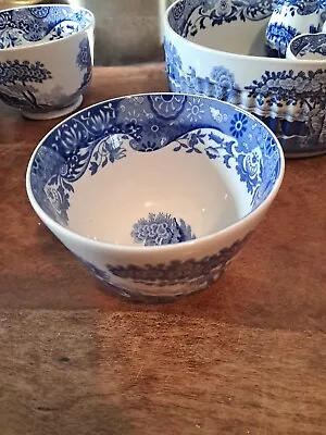 Buy SPODE 'BLUE ITALIAN' SUGAR BOWL  Print Is Not As Clear As Normal,  (Db) • 9.99£