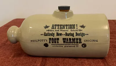 Buy Vintage Philpott’s Stoneware Original Foot Warmer By Moira Pottery  • 8£