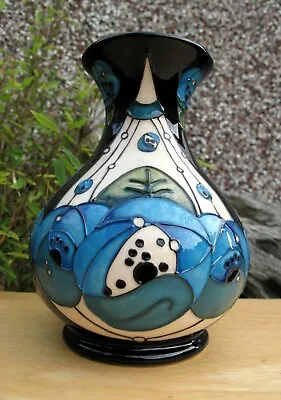 Buy Moorcroft Rennie Rose Blue Vase M1/6 First Quality  RRP  £345  C.R. Mackintosh • 185£