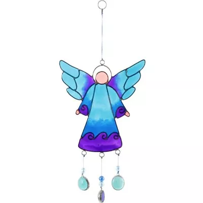 Buy Angel Suncatcher Crystal Hanging Rainbow Window Decor Beads Ornament Pendant  • 11.99£