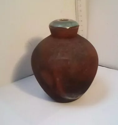 Buy Benjamin Eeles Studio Pottery Wood Fired  Pot- Makers Mark • 54£