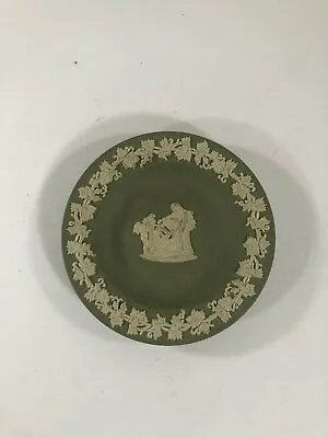 Buy Green Wedgewood China Dish Plate Wedge Wood Jasperware Angels  • 9.36£