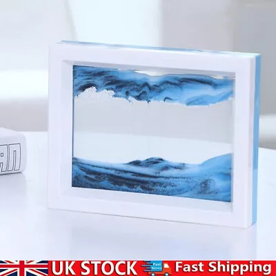 Buy Moving Sand Art Picture Glass Quicksand Painting 3D Deep Sea Sandscape UK • 3.99£