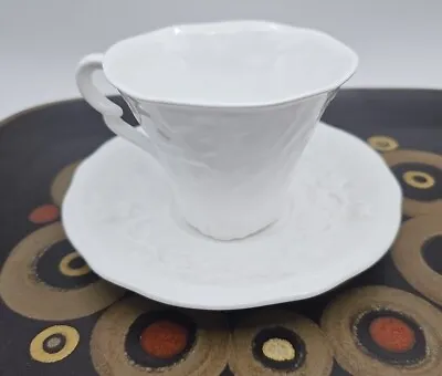 Buy Vintage 1930 Royal Stafford Old English Oak White Embossed Coffee Cup Rn764261  • 9£