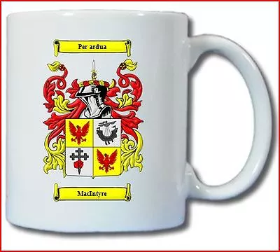 Buy Mac Intyre Coat Of Arms Coffee Mug  • 11.99£