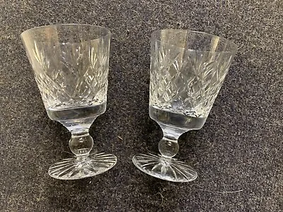 Buy Whiskey / Wine Thomas Webb England Crystal Drinking Glasses • 9.99£