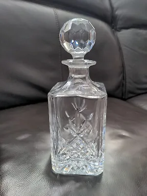 Buy Edinburgh Cut Glass Crystal Spirit Decanter Excellent Condition • 15.40£