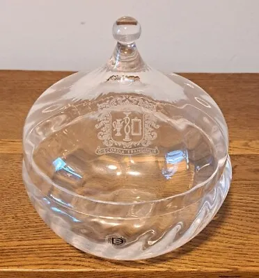 Buy Vintage Dartington Glass Crystal Bonbon Dish • 8£
