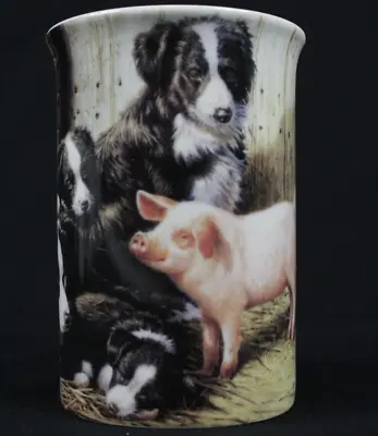 Buy Bone China Mug Pig & Dogs Farm Animals Picture Design • 7.99£