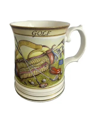 Buy Queen’s Fine Bone China Golf Mug A Churchill Brand Made In England • 8.75£