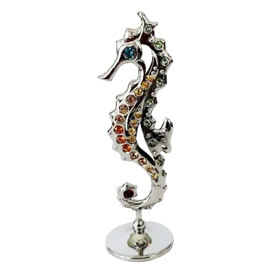 Buy Crystocraft Seahorse Nautical Crystal Ornament Swarovski Elements With Gift Box • 19.99£