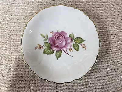 Buy Adderley Fine Bone China Floral Plate, Trinkets Pot Pourri • 2.99£