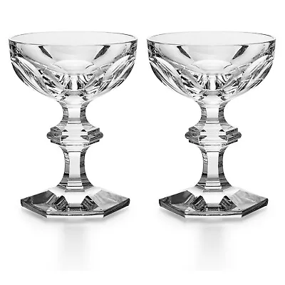 Buy New Baccarat Harcourt 1841 Set Of 2 Champagne Coupes #2811798 Brand Nib F/sh • 496.48£