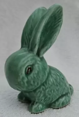 Buy Vintage Sylvac Green Snub Nose Rabbit # 1067. Excellent Condition • 25£