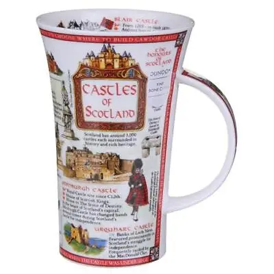 Buy Informative Dunoon Castles Of Scotland Fine Bone China Mug Glencoe Style • 29.95£
