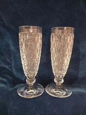 Buy Champagne Flutes - (Clear)  Set Of 2  Villeroy & Boch Boston  • 24£