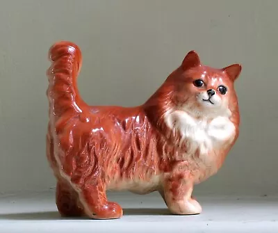 Buy Vintage Beswick Ginger Persian Cat 1898 • 28£
