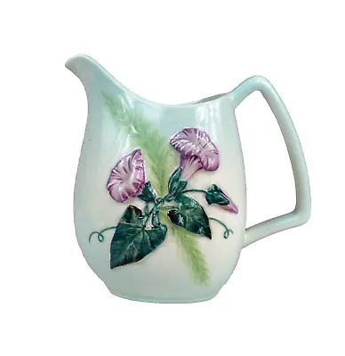 Buy Vintage Carlton Ware Jug Green, Floral Design Ceramic Pottery Pitcher 17cm Tall • 12.50£