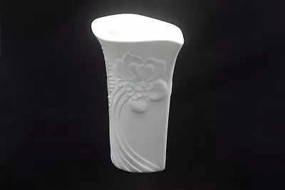 Buy Vintage Kaiser Germany White Bisque Porcelain Vase Signed M. Frey • 20£